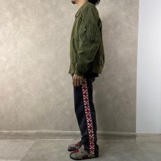 画像3: 90's U.S.ARMY ノ－メックス ヘリクルーフライトジャケット MEDIUM-LONG (3)