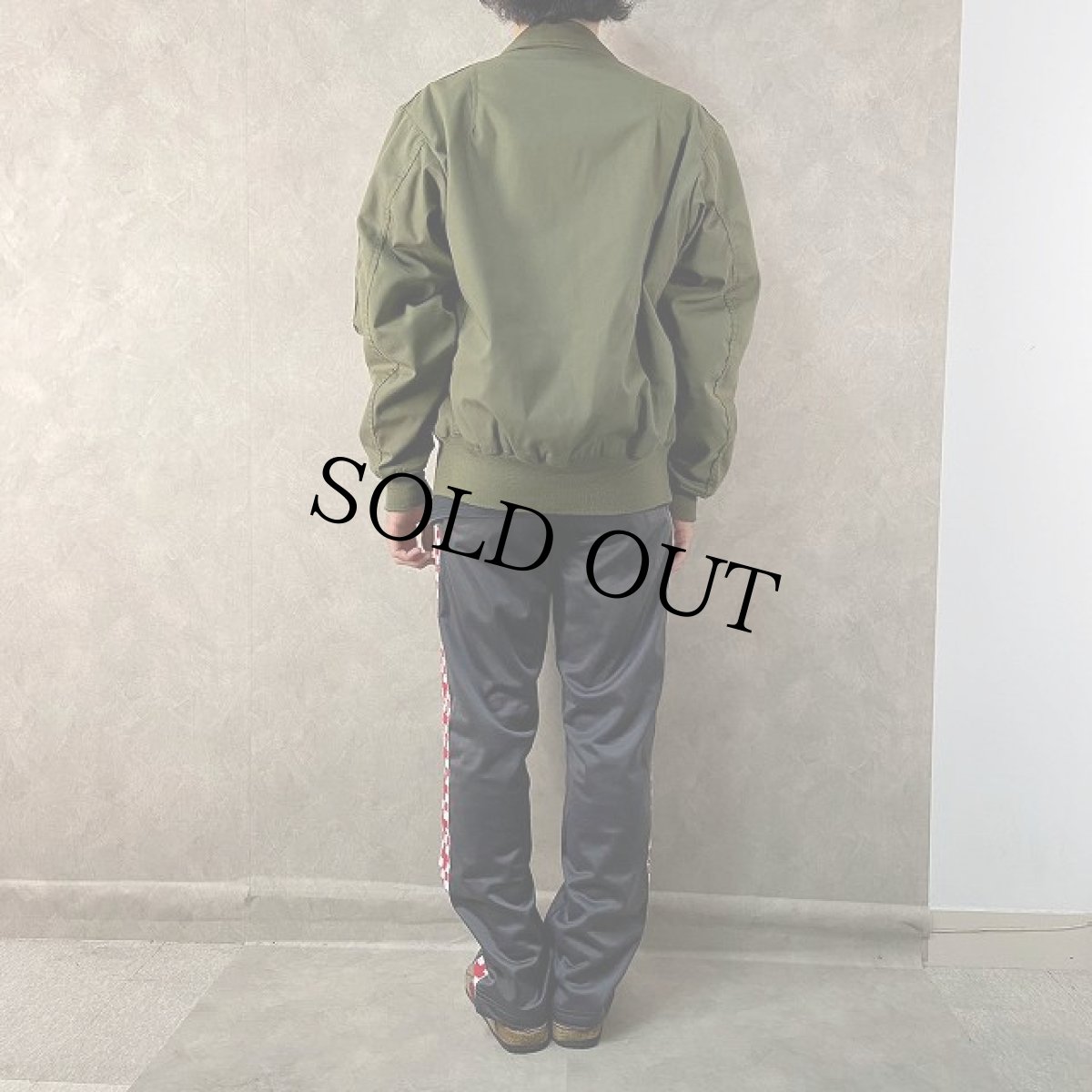 画像4: 90's U.S.ARMY ノ－メックス ヘリクルーフライトジャケット MEDIUM-LONG (4)