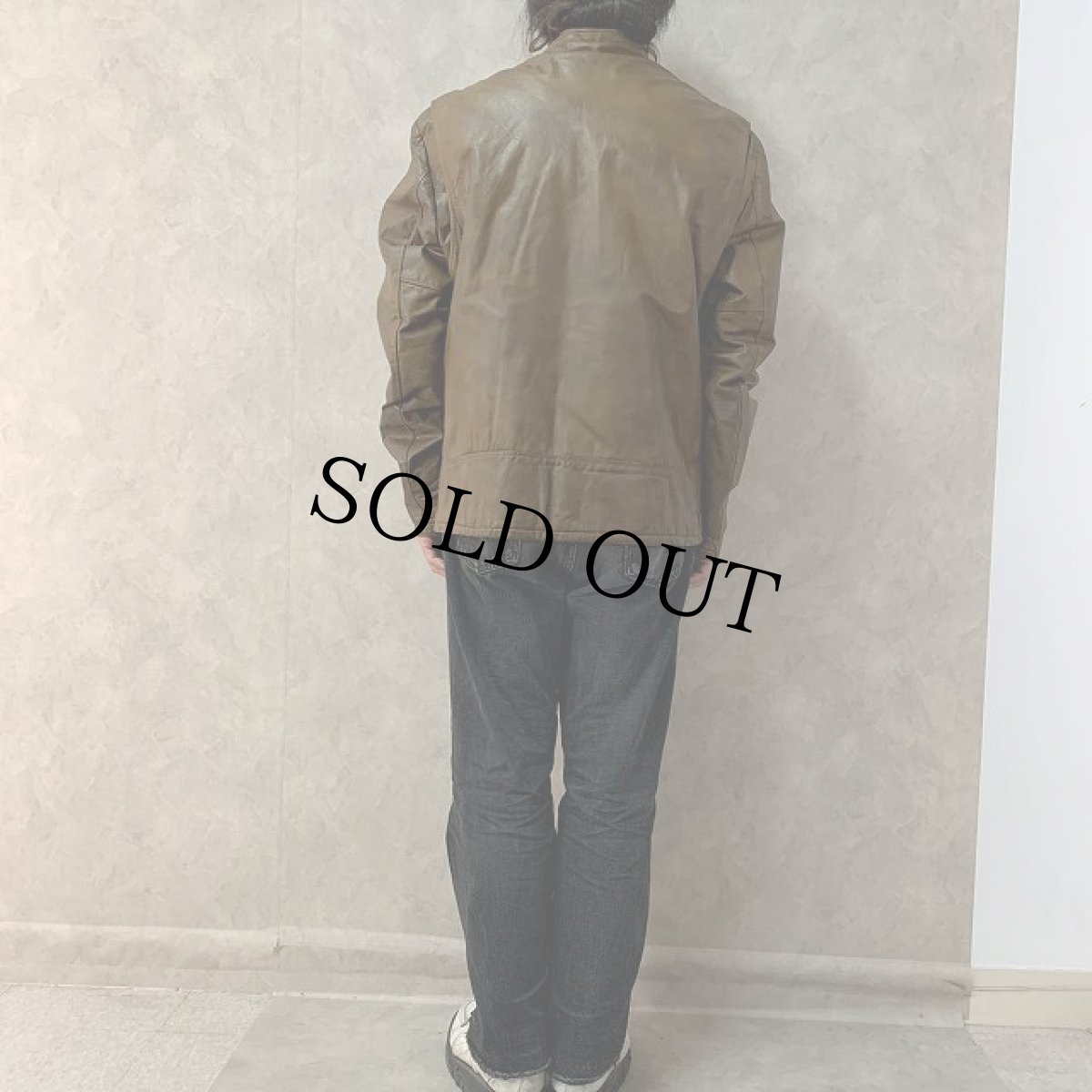 画像4: 70's Schott シングルライダースジャケット 44 (4)