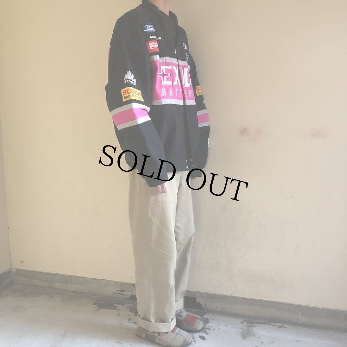 画像3: RACING CHAMPIONS "EXIDE" レーシングジャケット XL (3)