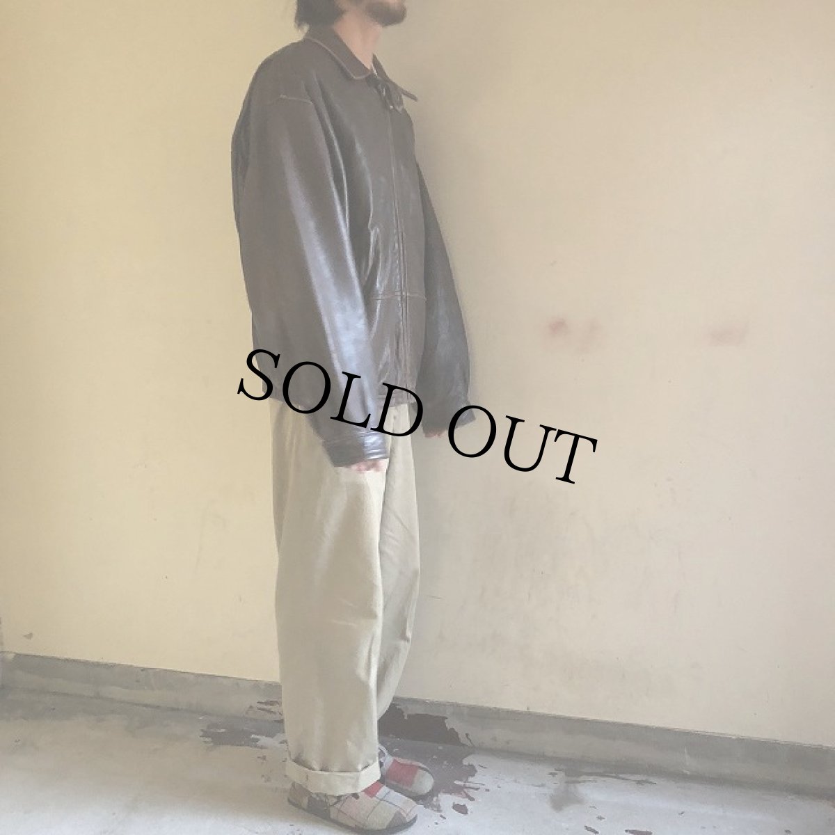 画像3: 90's NAUTICA レザージャケット SIZE 48 (3)