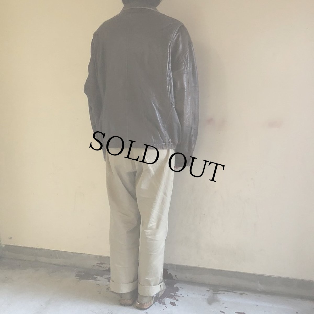 画像4: 90's NAUTICA レザージャケット SIZE 48 (4)