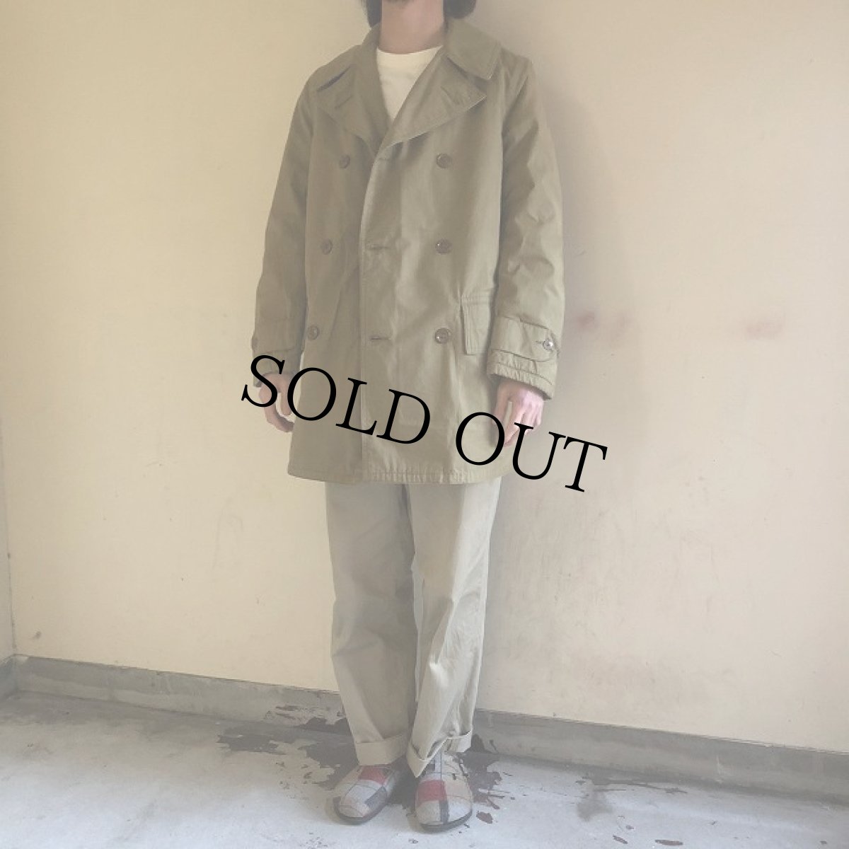 画像2: 40's U.S.ARMY  M-1943 ジープコート 36 (2)