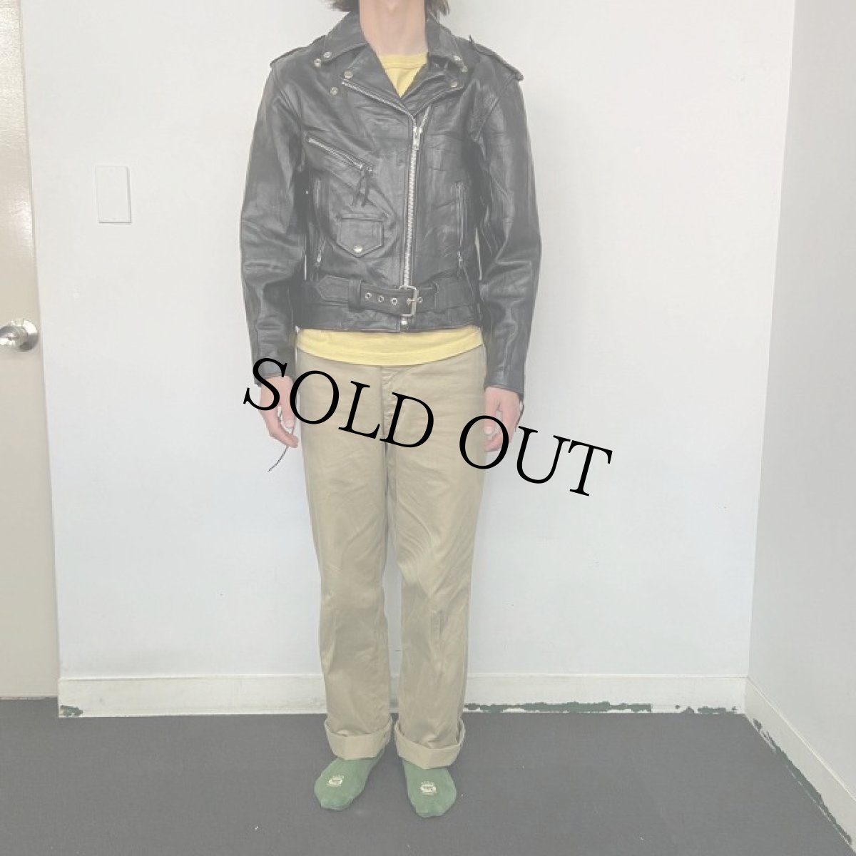 画像3: "Made in Heaven" ハンドペイントダブルライダースジャケット (3)