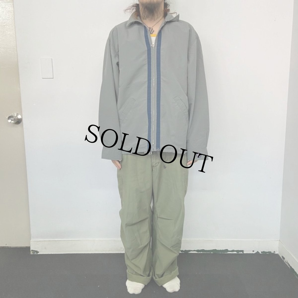 画像2: 90's STUSSY USA製 ナイロンジャケット M (2)