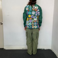 画像5: ワッペン&バッチ付き ナイロンコーチジャケット (5)