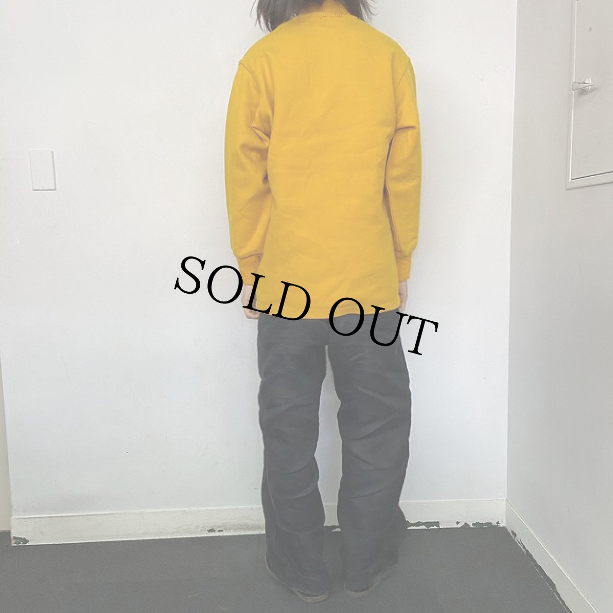 画像4: 70's USA製 チェーン刺繍 ウールスタジャン (4)