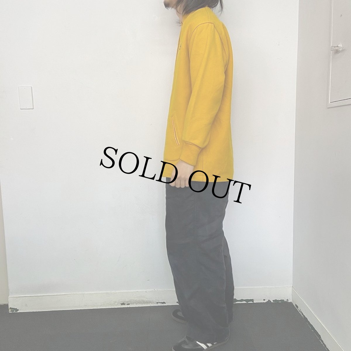 画像3: 70's USA製 チェーン刺繍 ウールスタジャン (3)