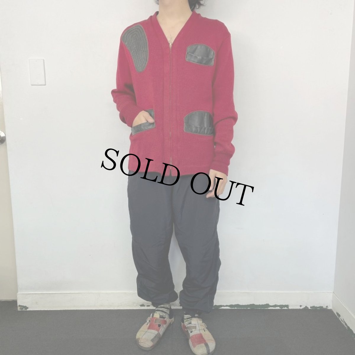 画像2: 〜60's SKOOKUM レザーガンパッチ付き シューティングジャケット L (2)