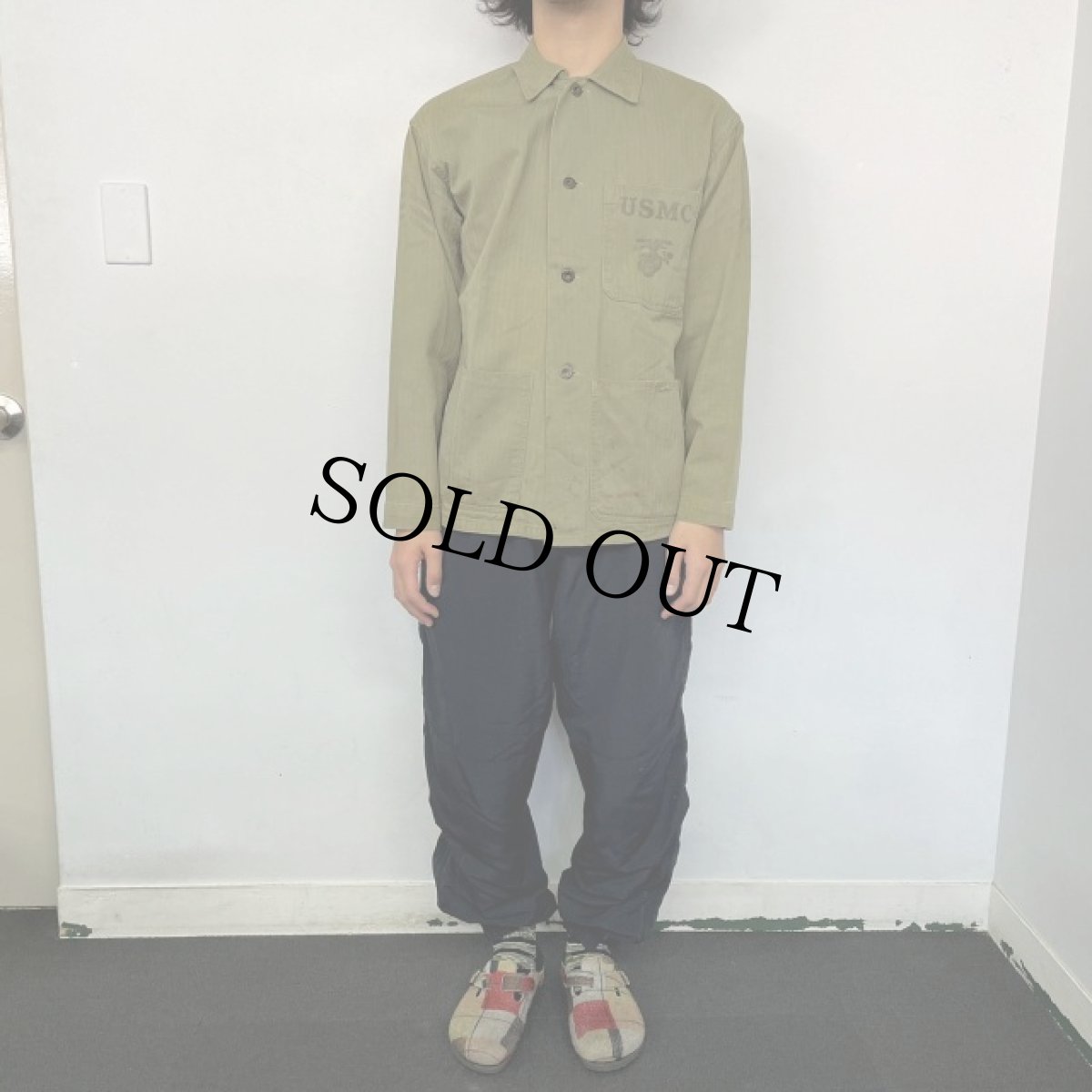 画像2: 40's USMC P-41 HBT ジャケット (2)