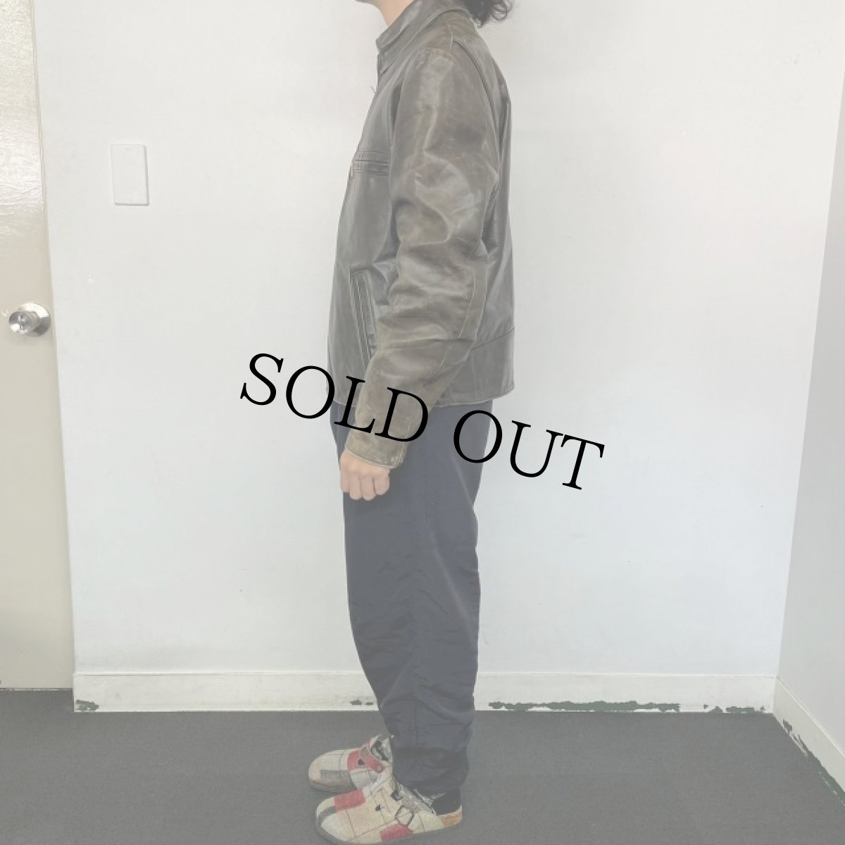 画像3: 70's Walter Dyer 2トーン レザースポーツジャケット (3)