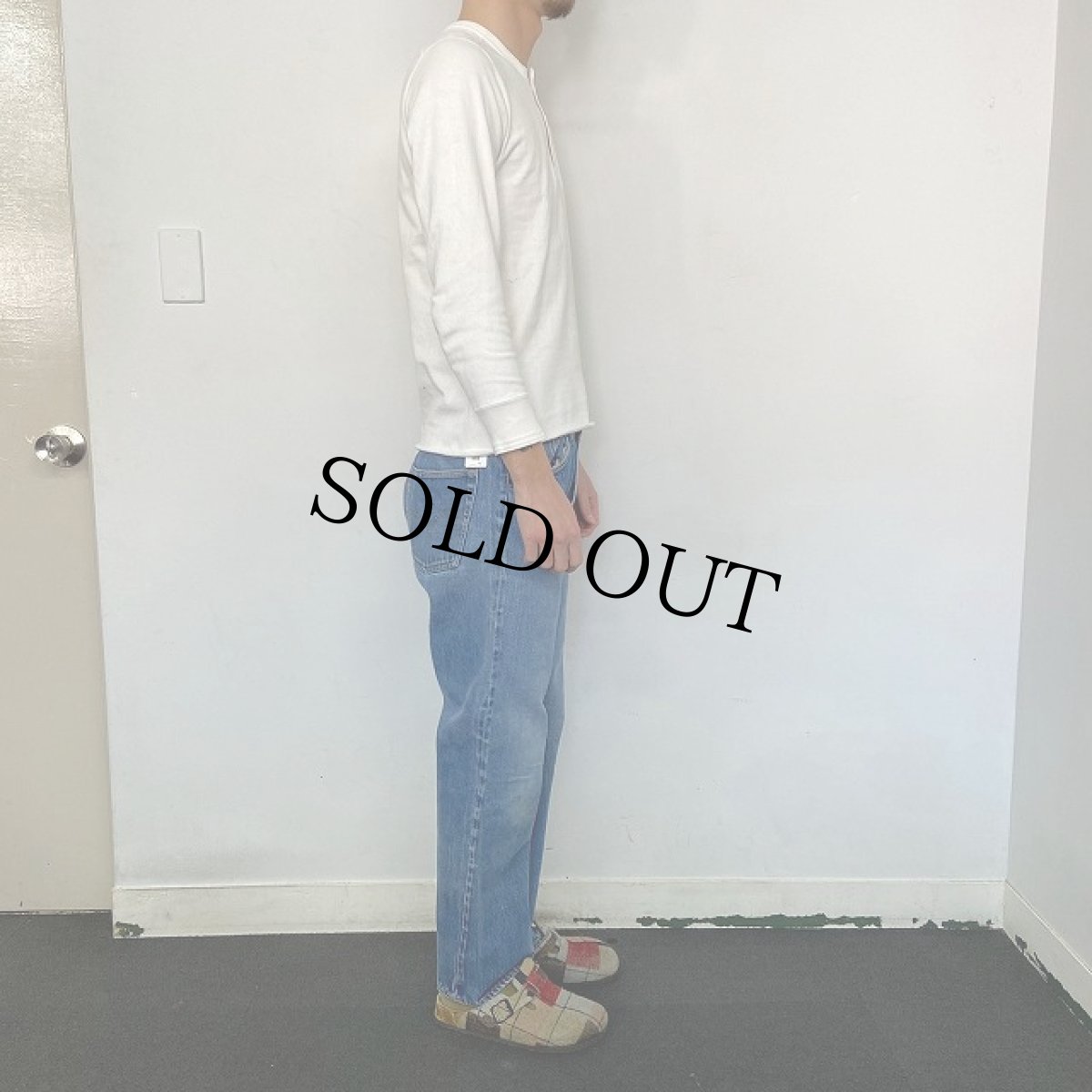 画像3: Levi's 501 USA製 赤耳 "ブランクタブ" デニムパンツ W31 (3)