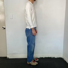 画像3: Levi's 501 USA製 赤耳 "ブランクタブ" デニムパンツ W31 (3)