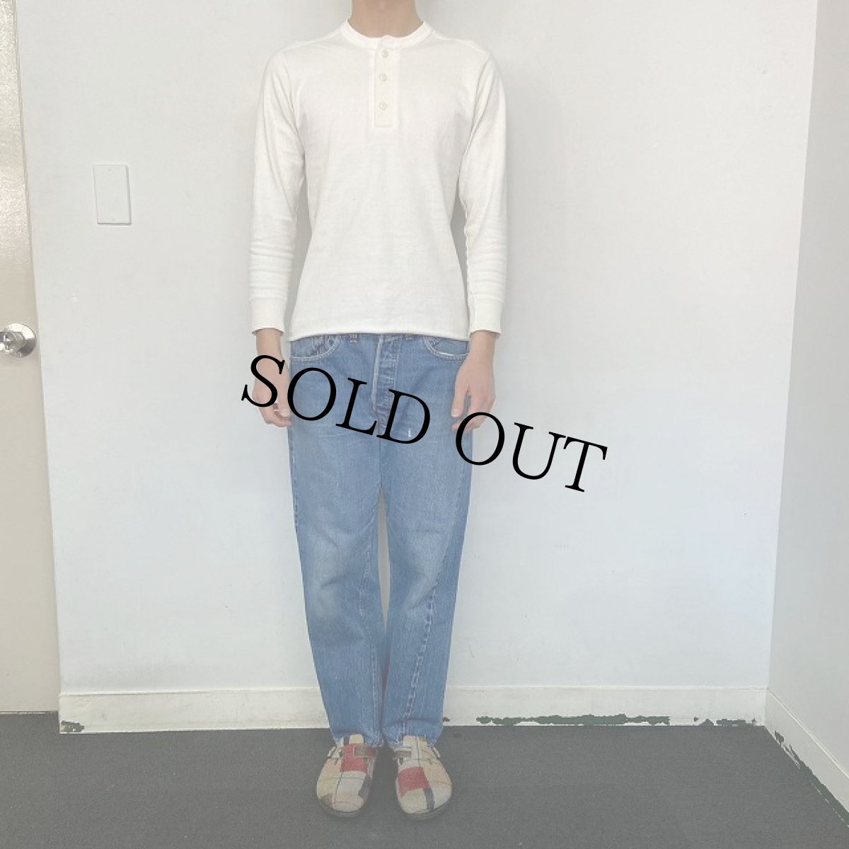 画像2: Levi's 501 USA製 赤耳 "ブランクタブ" デニムパンツ W31 (2)