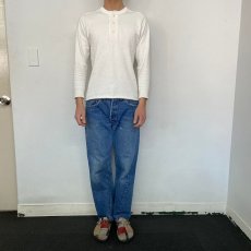 画像2: Levi's 501 USA製 赤耳 "ブランクタブ" デニムパンツ W31 (2)