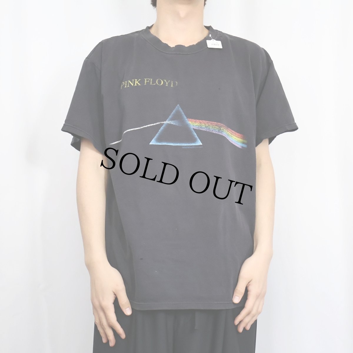 画像2: 90's PINK FLOYD "THE DARK SIDE OF THE MOON" ロックバンド アルバムプリントTシャツ (2)