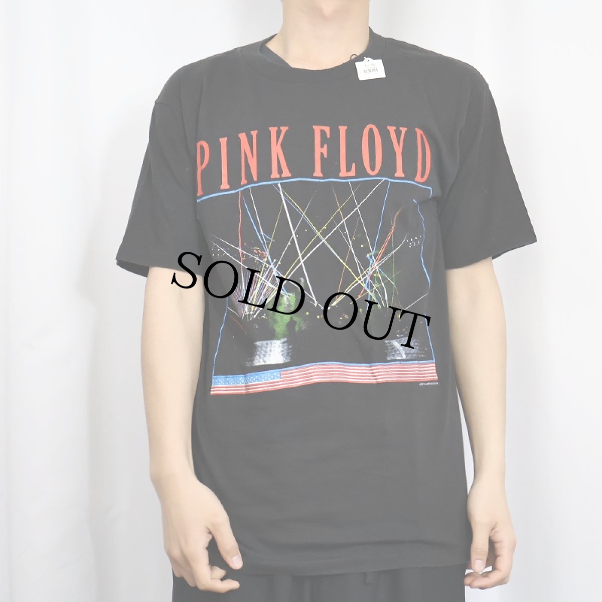画像2: 80's PINK FLOYD USA製 ロックバンドツアープリントTシャツ XL (2)