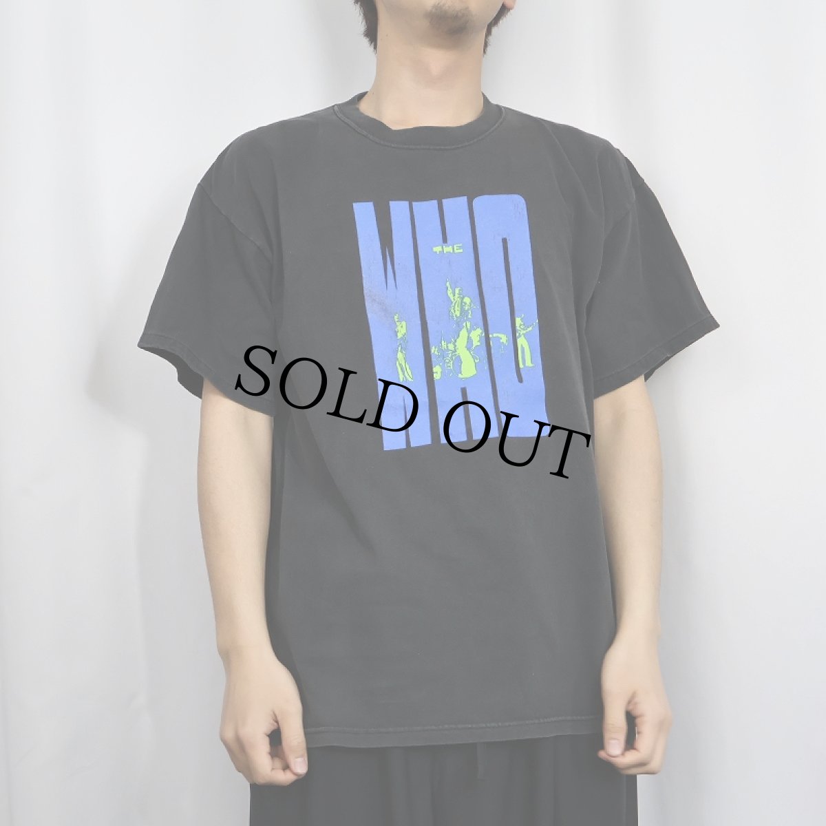 画像2: 2000's THE WHO ロックバンドプリントTシャツ L (2)