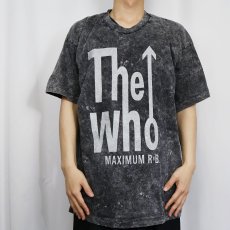画像2: 90's THE WHO USA製 "MAXIMUM R&B" 後染め ロックバンドプリントTシャツ XL (2)