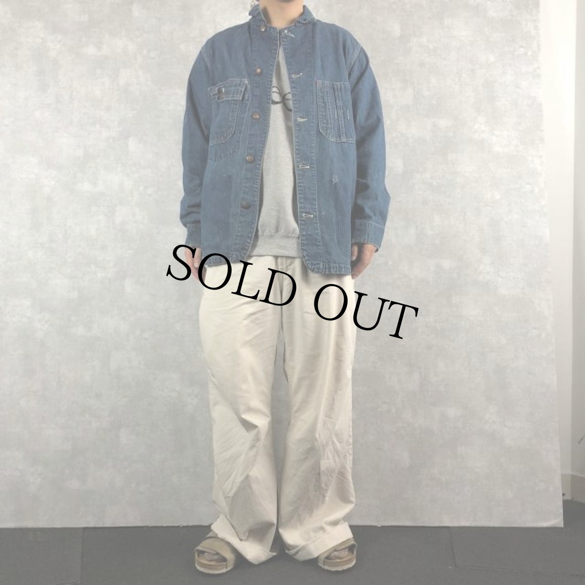 画像3: 70's BIGMAC ハンド刺繍入りデニムカバーオール (3)