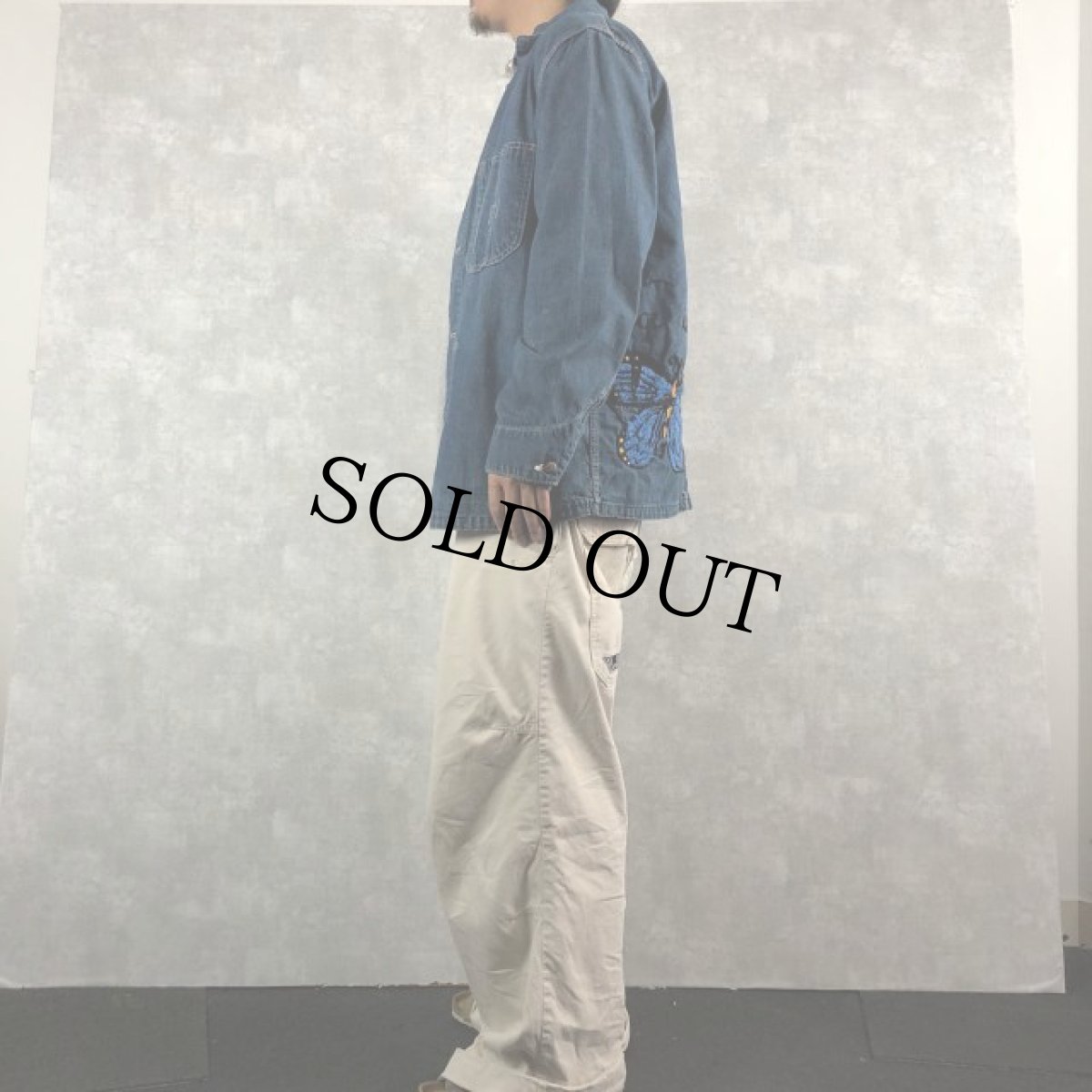 画像4: 70's BIGMAC ハンド刺繍入りデニムカバーオール (4)