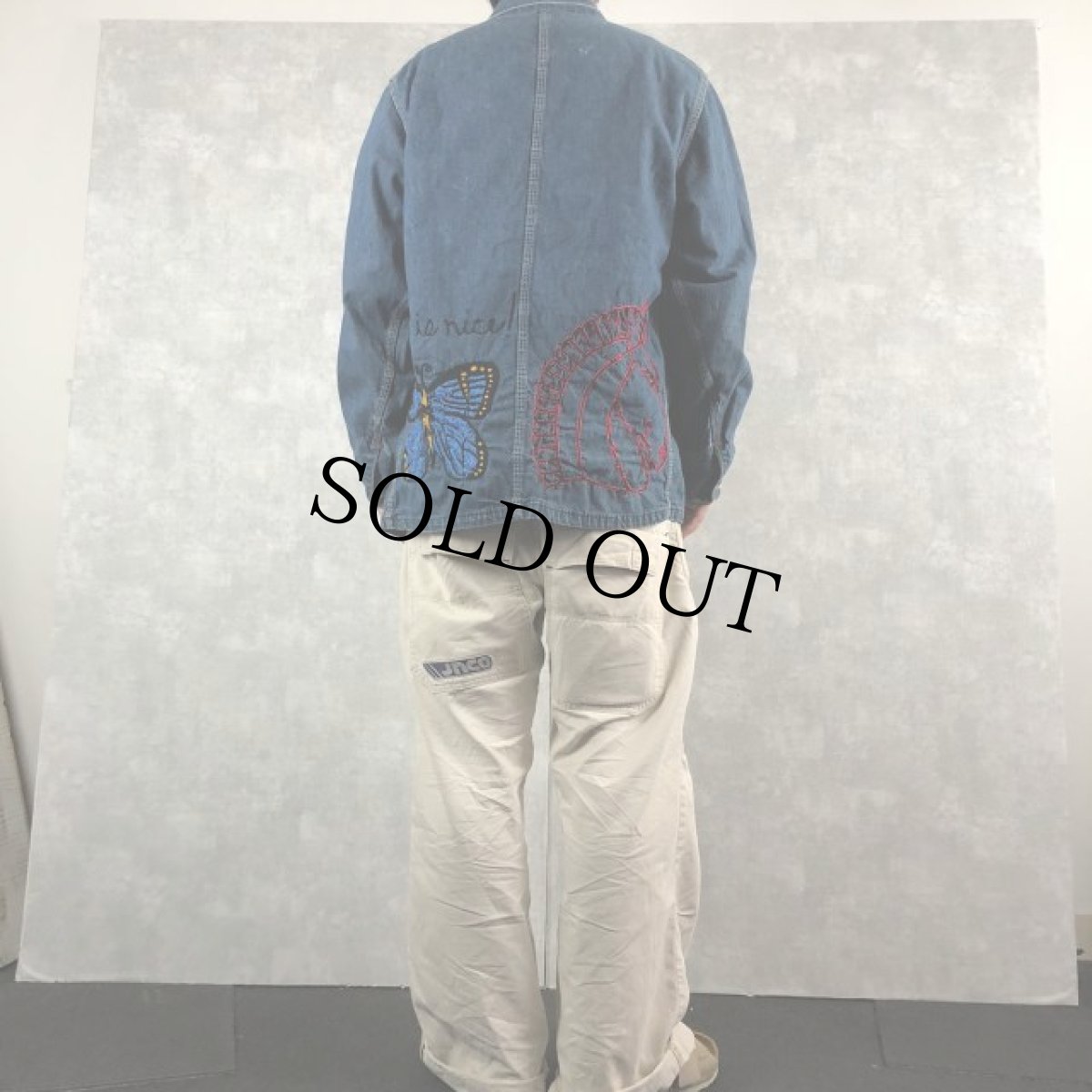 画像5: 70's BIGMAC ハンド刺繍入りデニムカバーオール (5)