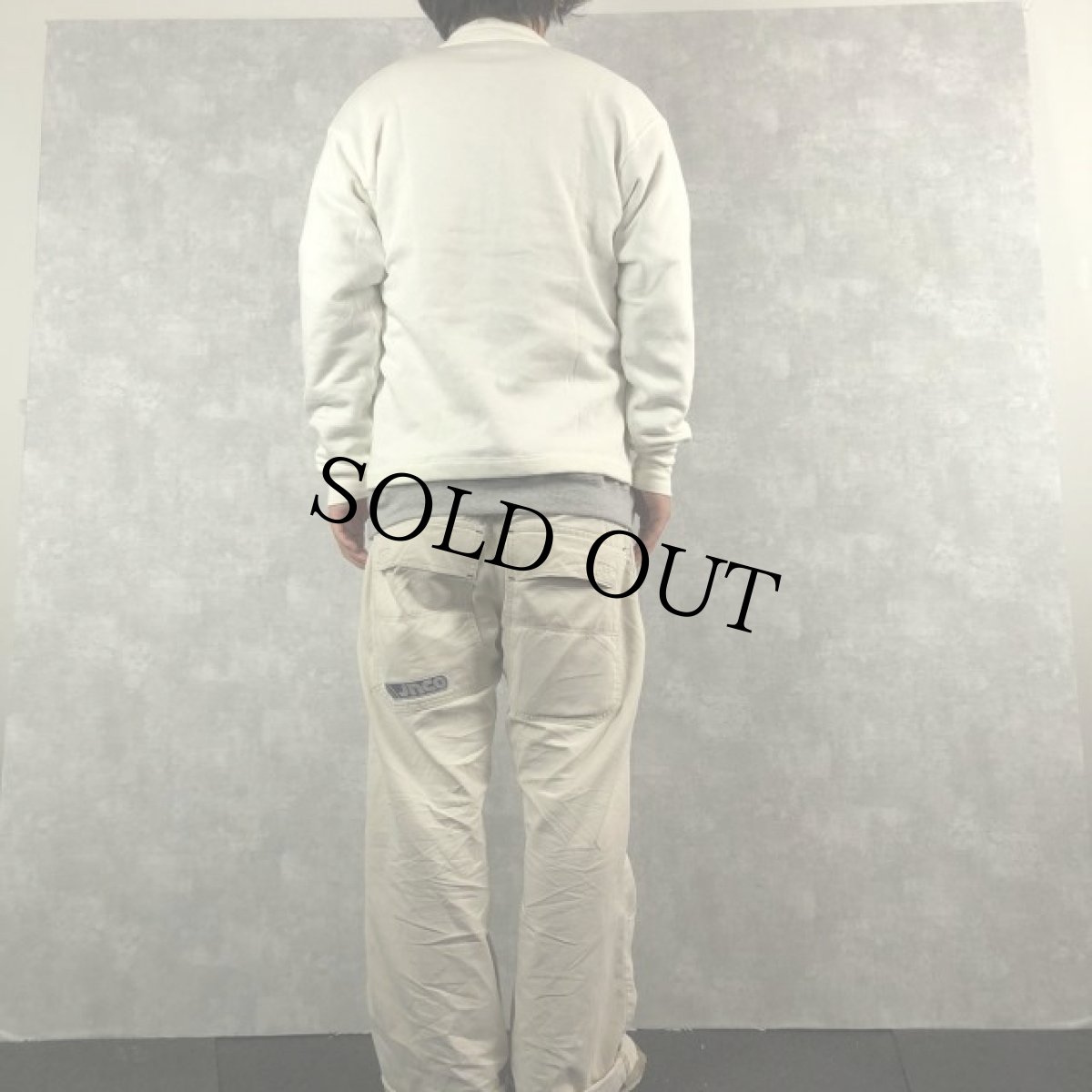 画像4: 50〜60's PILGRIM スウェットカーディガン M (4)