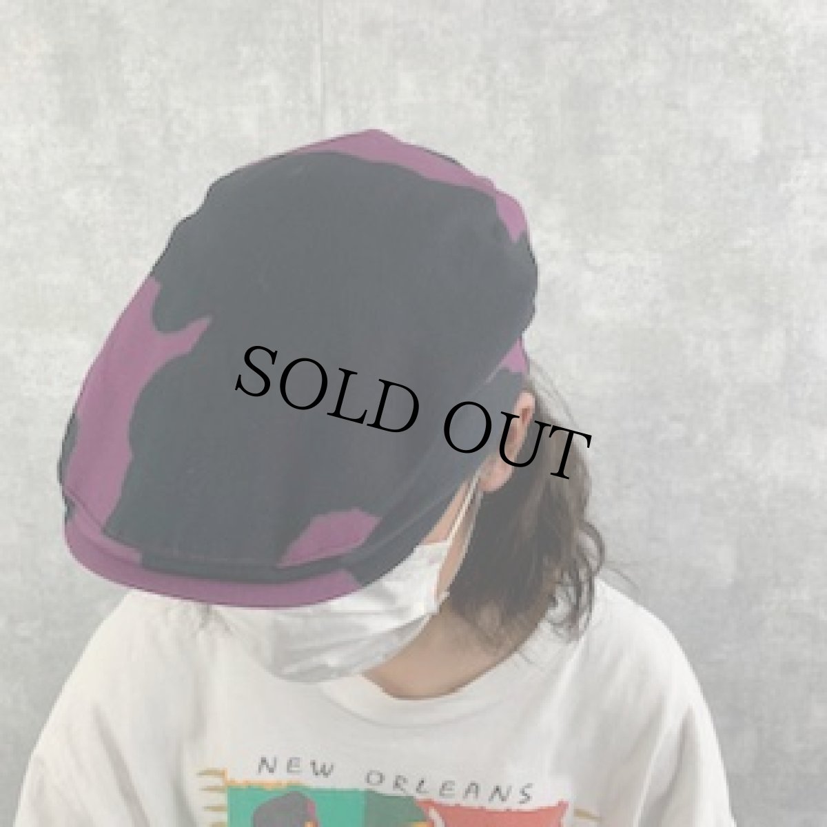 画像2: STRANGE TRIP "COW HUNTING HAT" PURPLE【M】 (2)