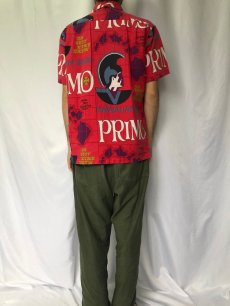 画像4: 70's Hawaii Holiday Hawaii製 ''PRIMO BEER'' アロハシャツ (4)