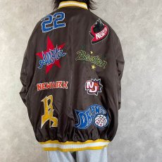 画像5: FAMSCORE NBAチームワッペン付き スタジャン 2XL (5)