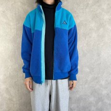 画像2: 90's NIKE ACG USA製 名山シリーズ "ST.HELENS" フリースジャケット L (2)