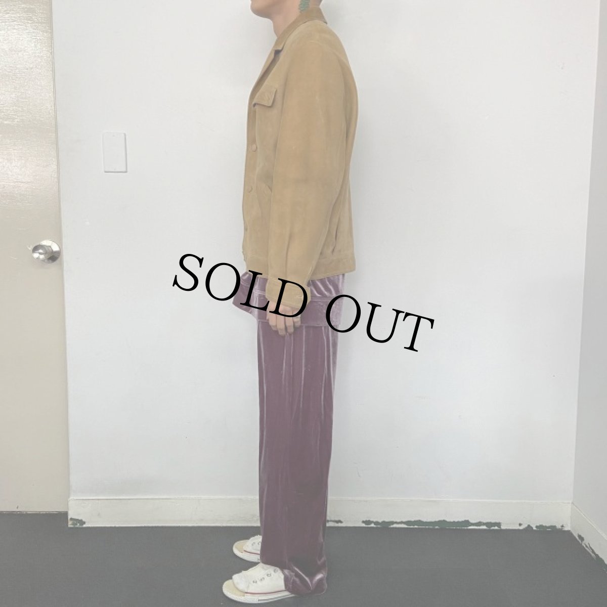 画像3: VINTAGE ヌバックレザージャケット (3)