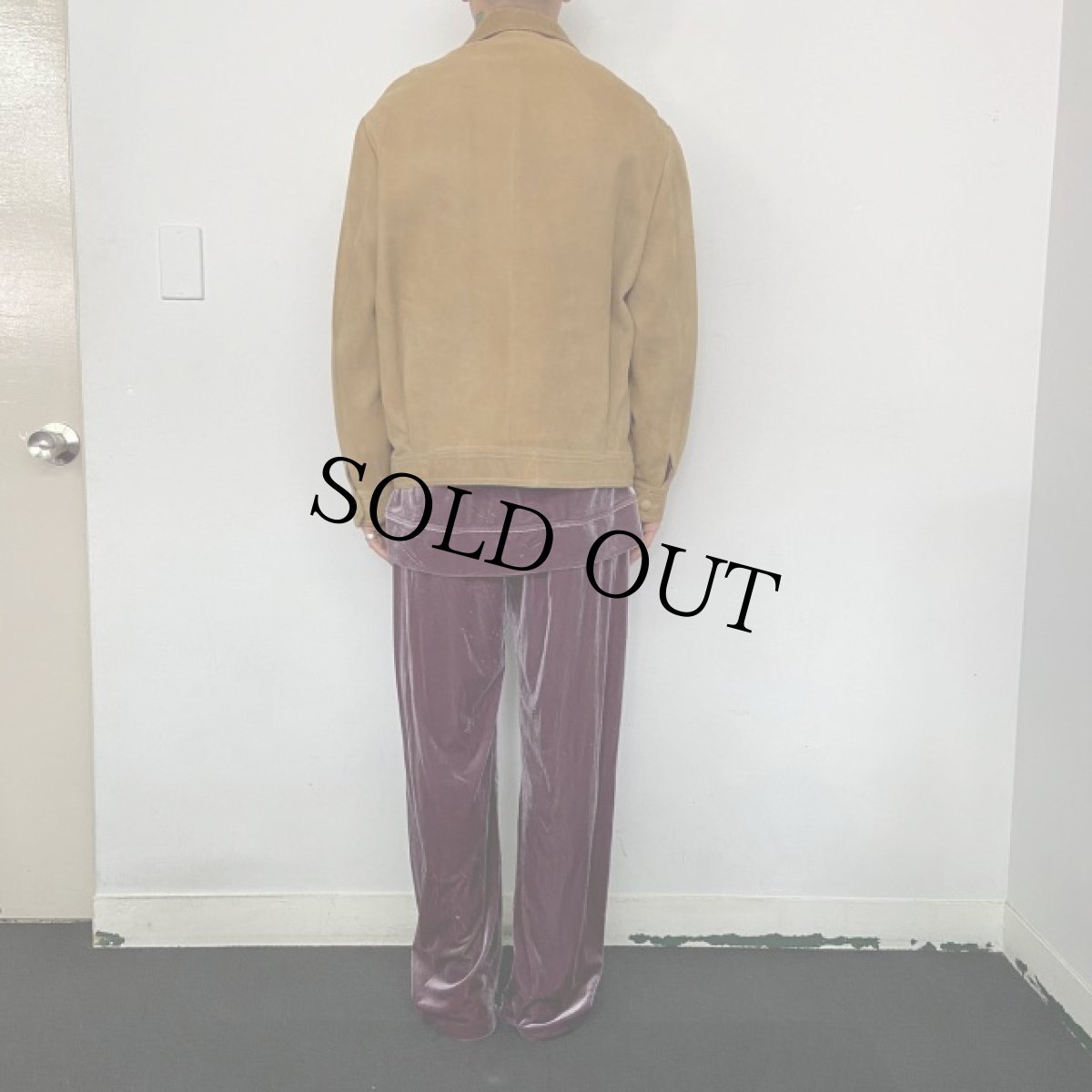 画像4: VINTAGE ヌバックレザージャケット (4)