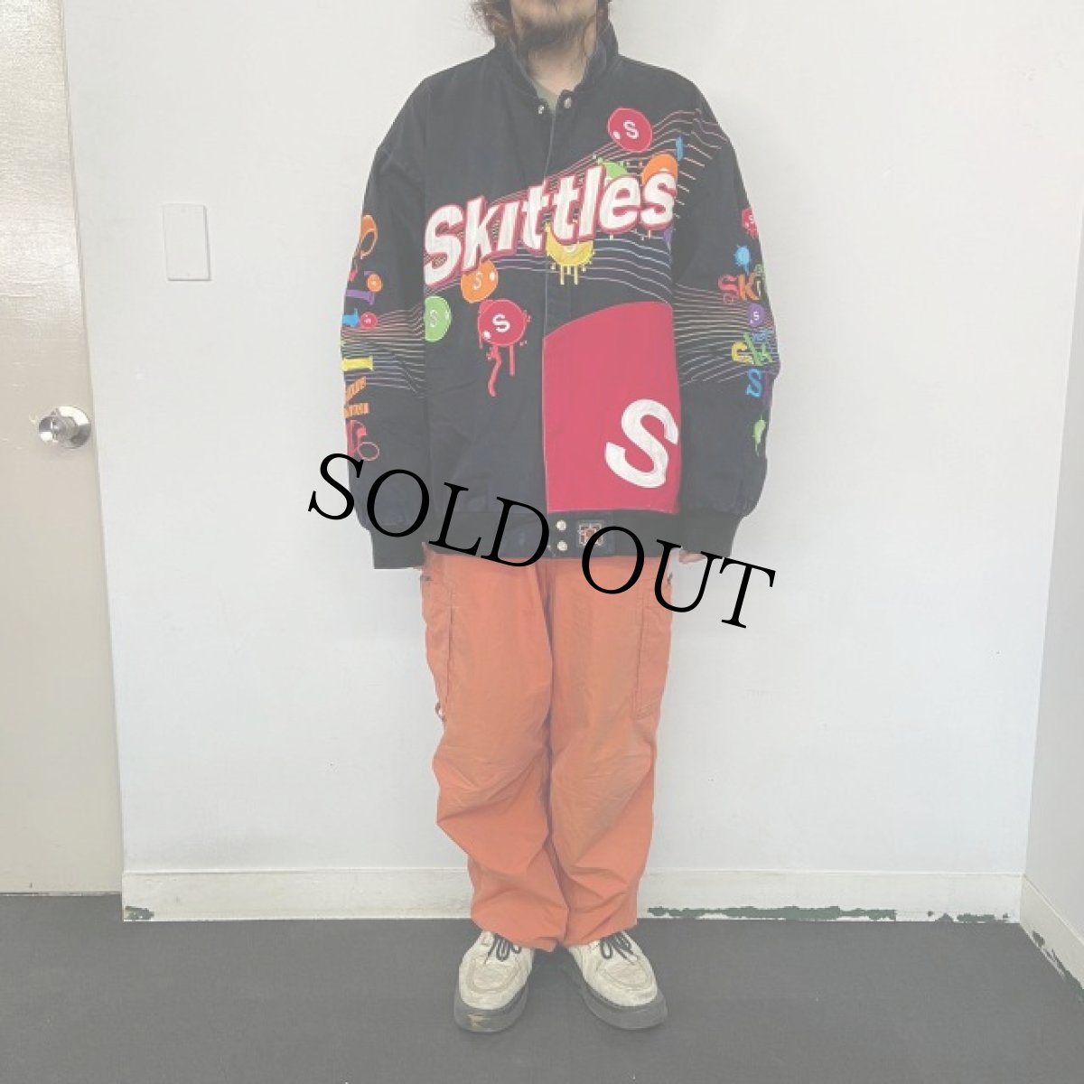 画像3: 2000's JEFF HAMILTON "Skittles" コットンジャケット (3)