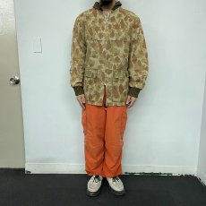 画像2: 60's RED HEAD ダックハンターカモ柄 ショールカラー ハンティングジャケット (2)