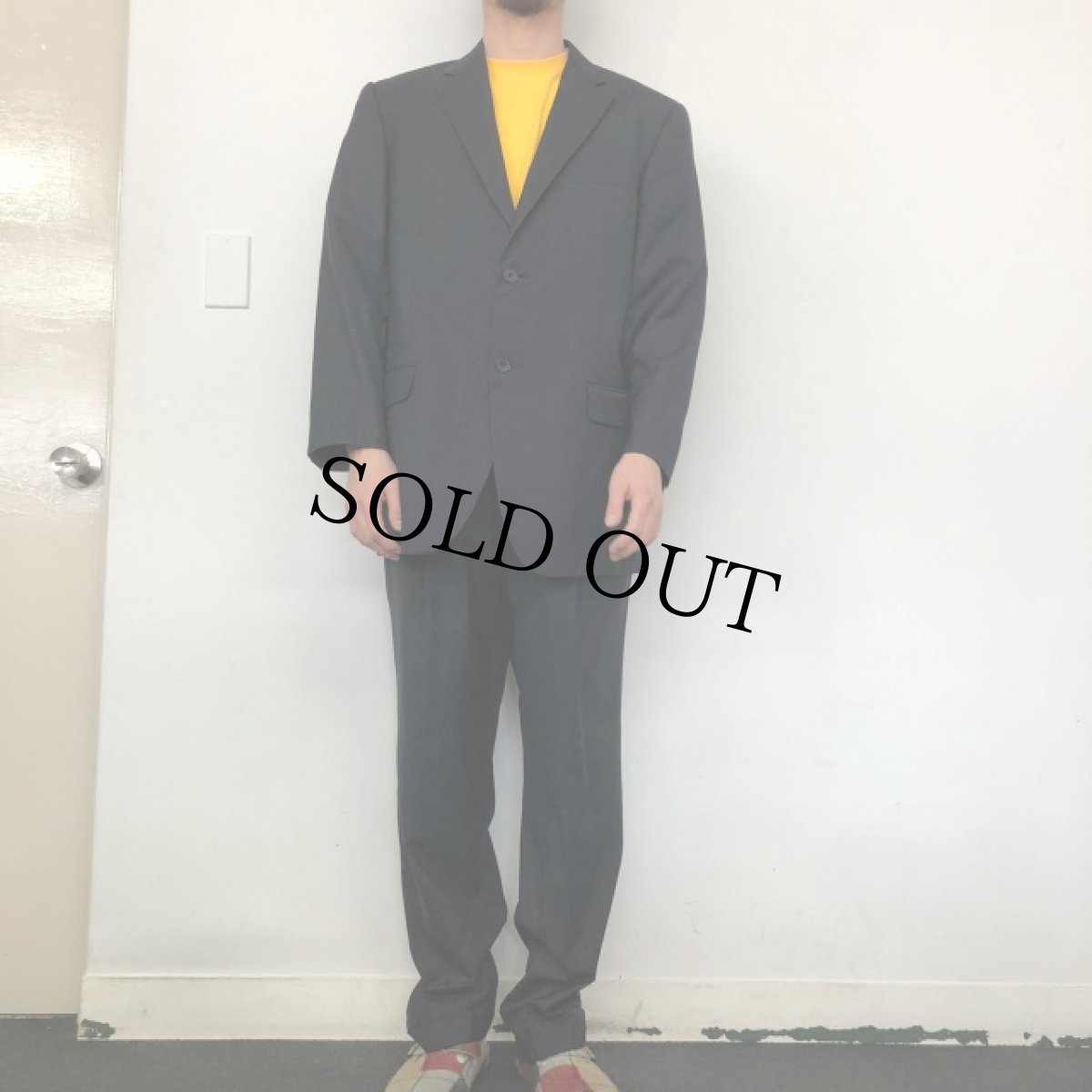 画像2: GIVENCHY ウール×シルク ジャケット&パンツ SETUP (2)