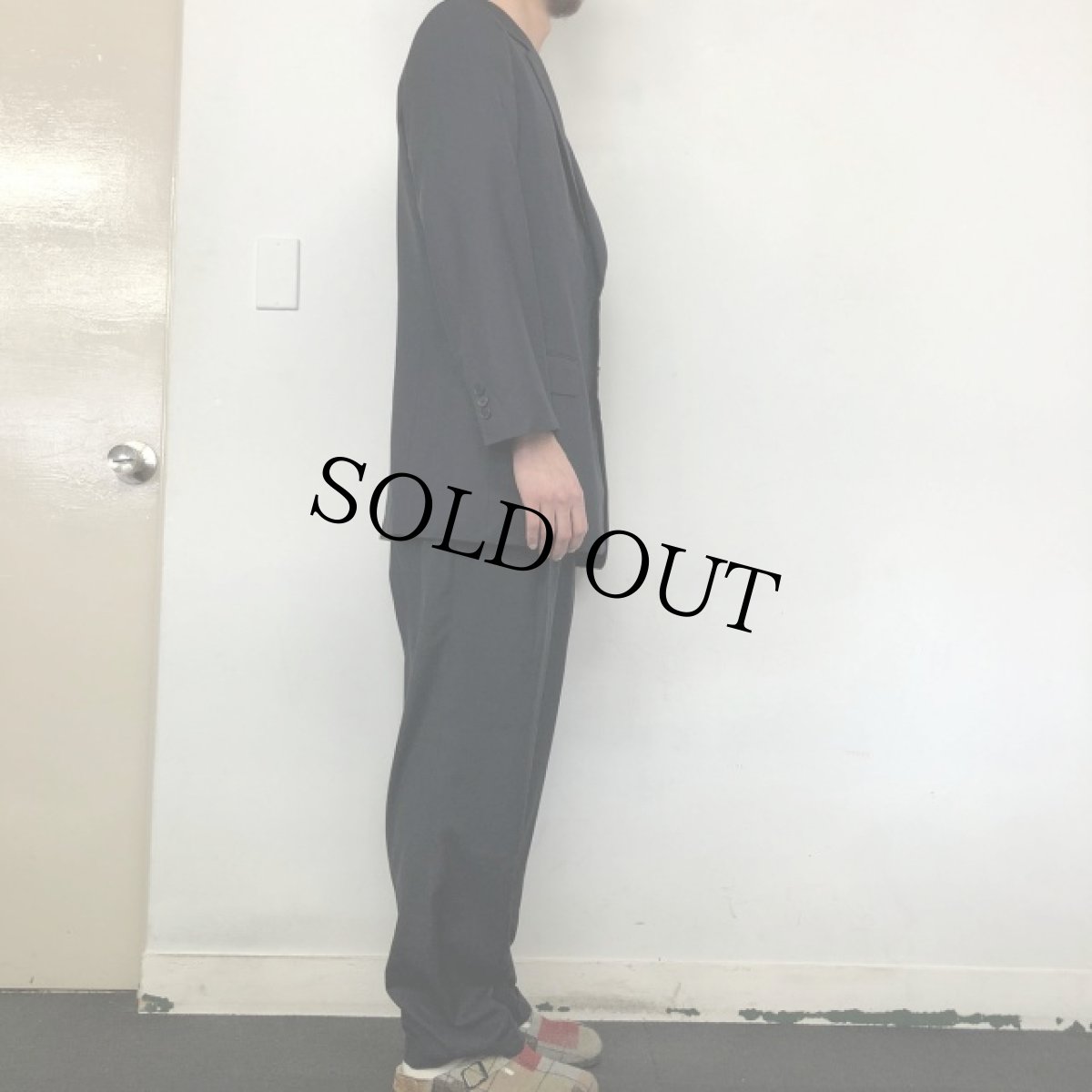 画像3: GIVENCHY ウール×シルク ジャケット&パンツ SETUP (3)