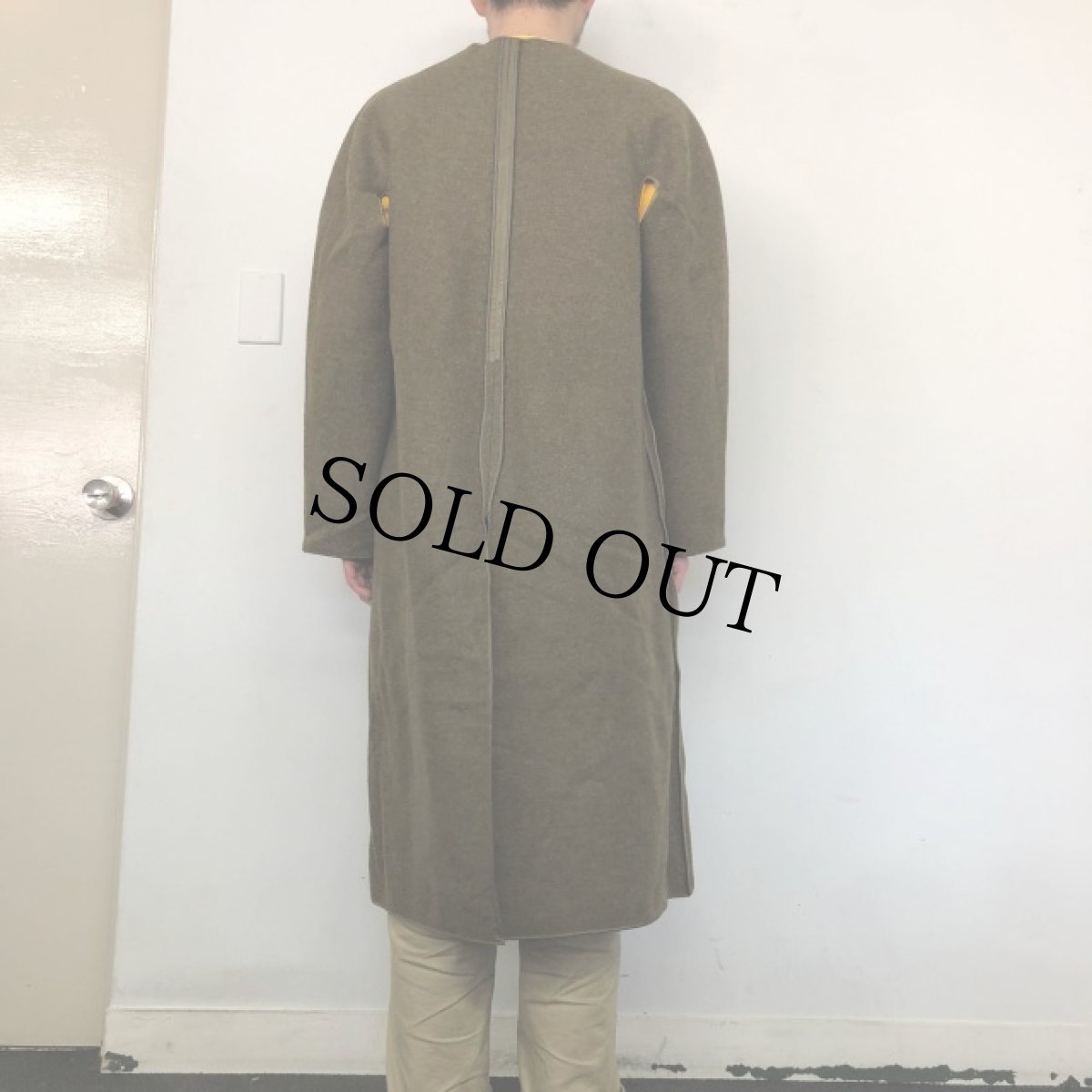 画像4: 40's U.S.ARMY M-50 ウールライナーコート 37L (4)