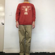画像2: 60's TEXAS AGGIE フロッキープリントスウェット (2)