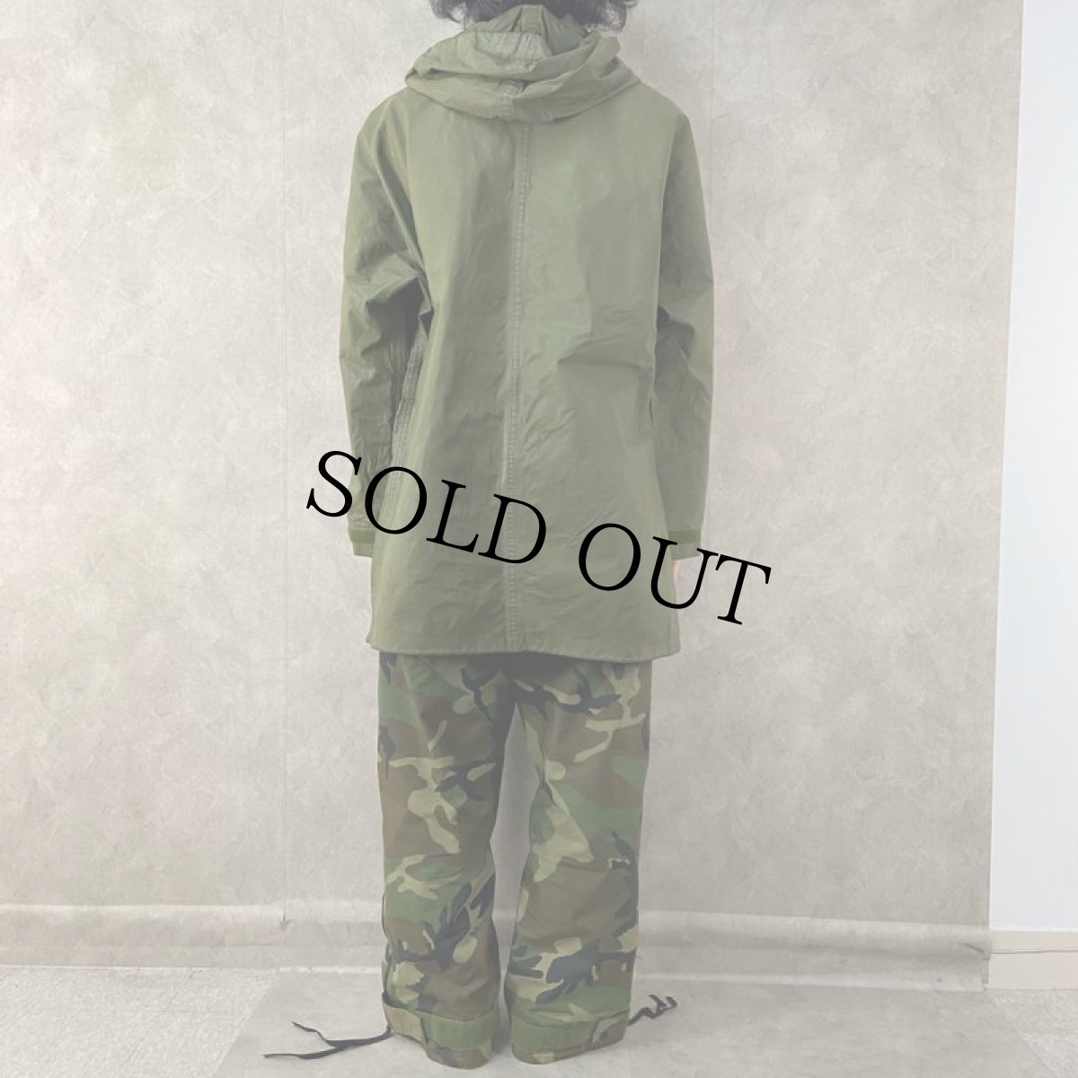 画像4: 90's Canadian Armed Forces Rain Parka (4)