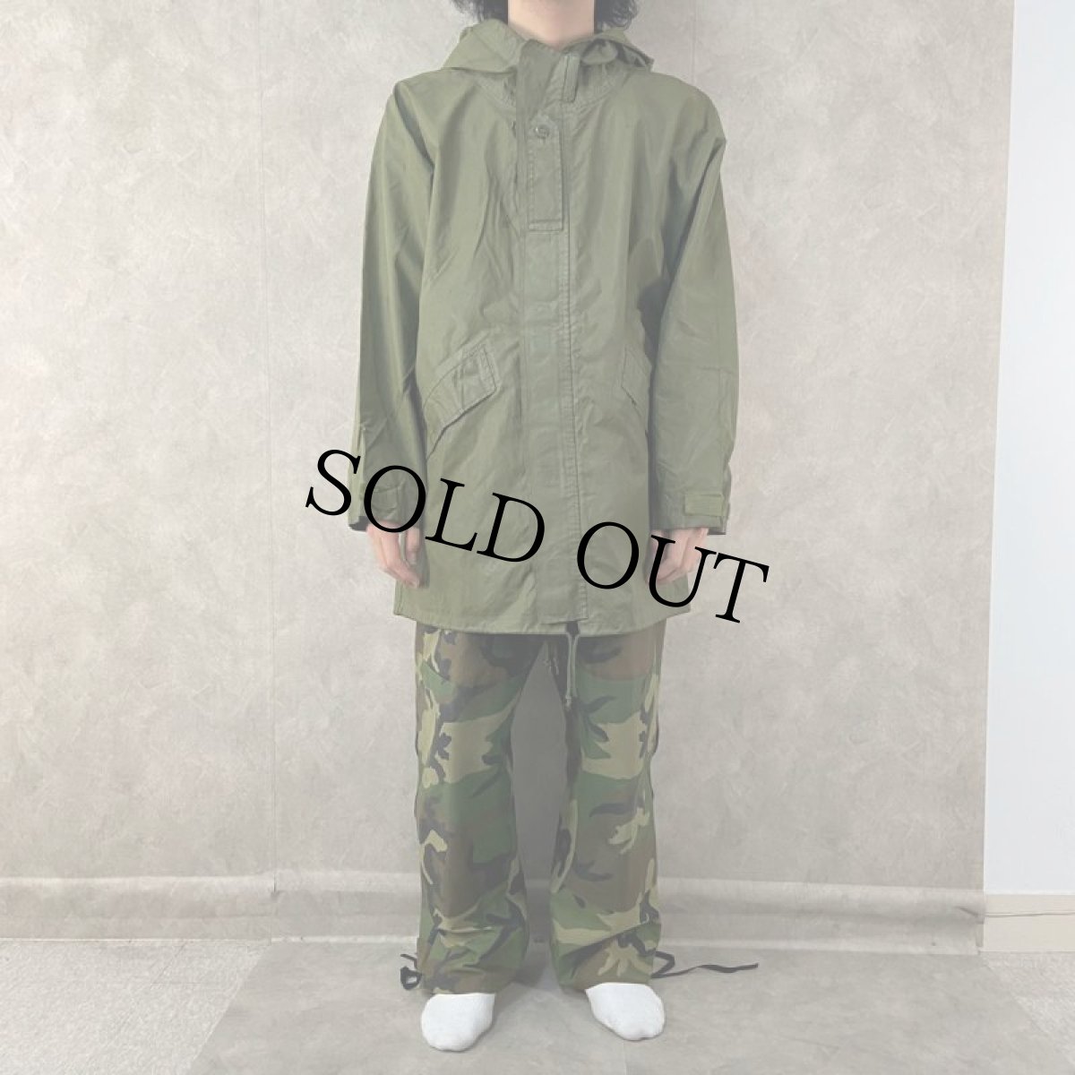 画像2: 90's Canadian Armed Forces Rain Parka (2)