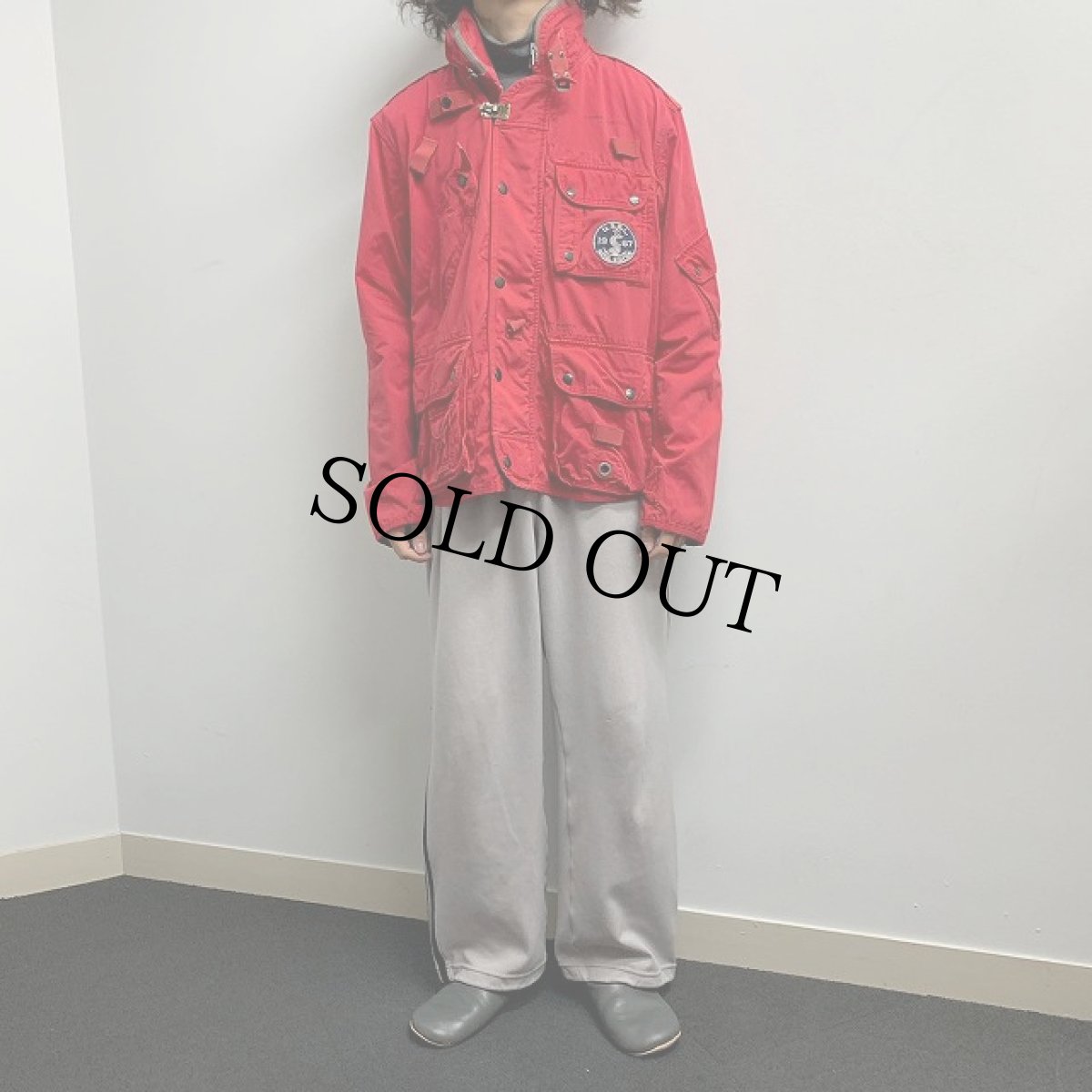 画像2: POLO Ralph Lauren "Coast Guard" ミリタリージャケット L (2)