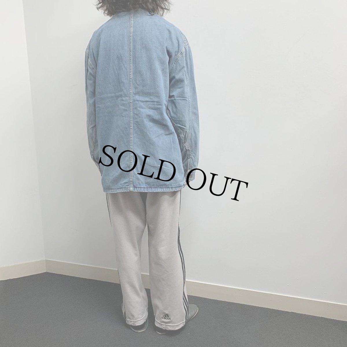 画像4: Ralph Lauren RRL USA製 三ツ星 裏地付きデニムカバーオール XL (4)