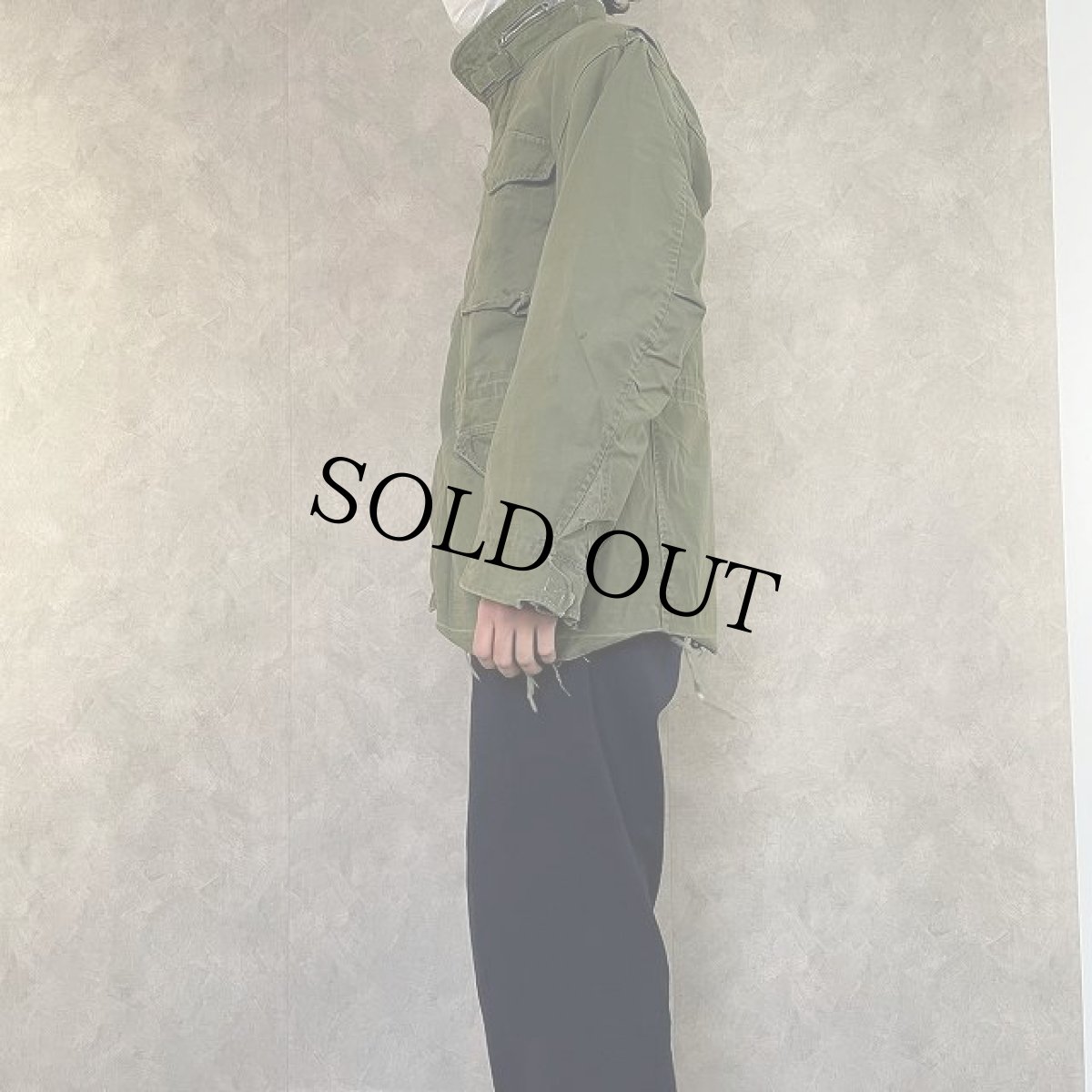 画像3: 60's U.S.MILITARY M-65 フィールドジャケット 1st (3)