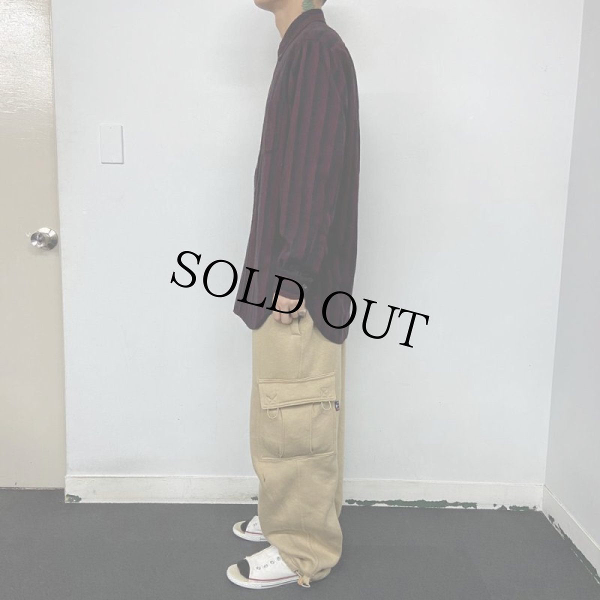 画像3: 60's Pendleton オンブレーストライプ柄 ウールシャツ (3)