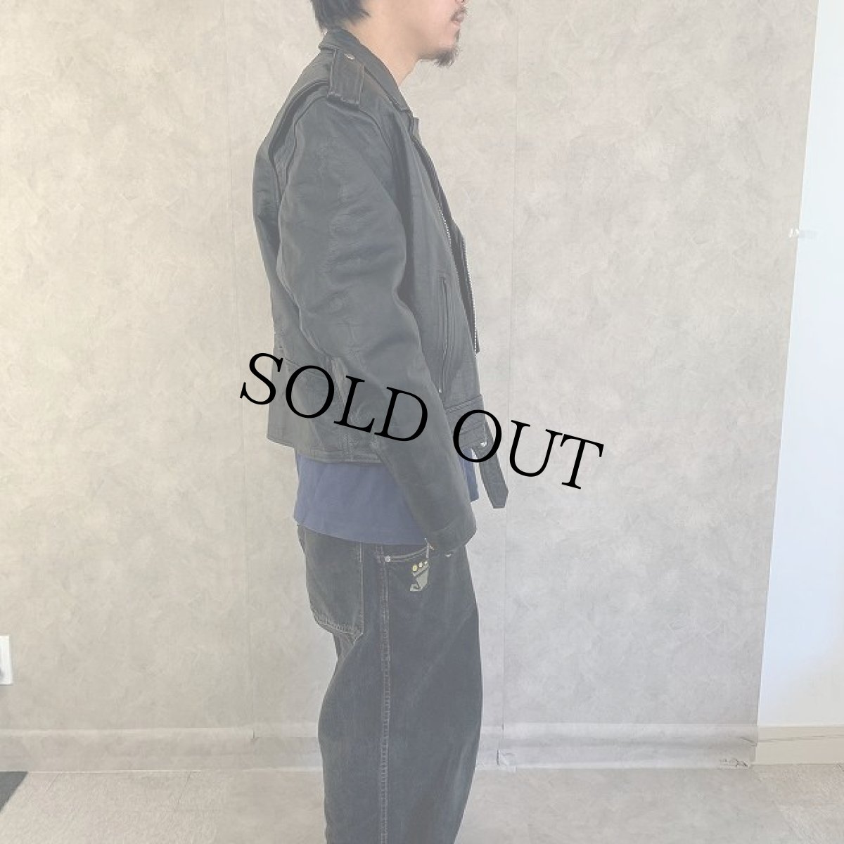 画像3: UNIVERSAL STUDIOS "TERMINATOR 2" ダブルライダースジャケット 50 (3)