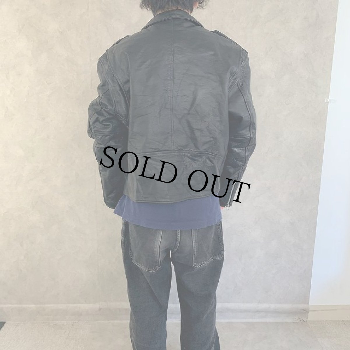 画像4: UNIVERSAL STUDIOS "TERMINATOR 2" ダブルライダースジャケット 50 (4)