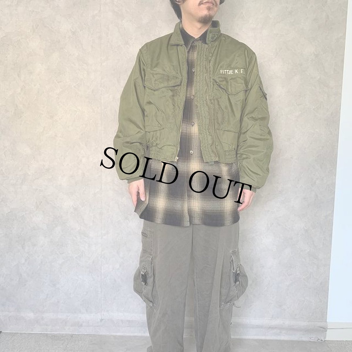 画像2: 60's U.S.NAVY G-８(WEP) フライトジャケット 40R (2)