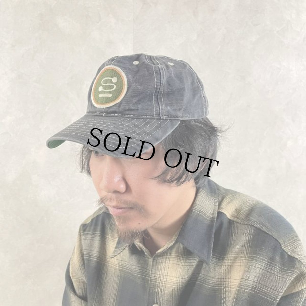 画像2: 90's STUSSY USA製 ロゴ刺繍 キャップ (2)