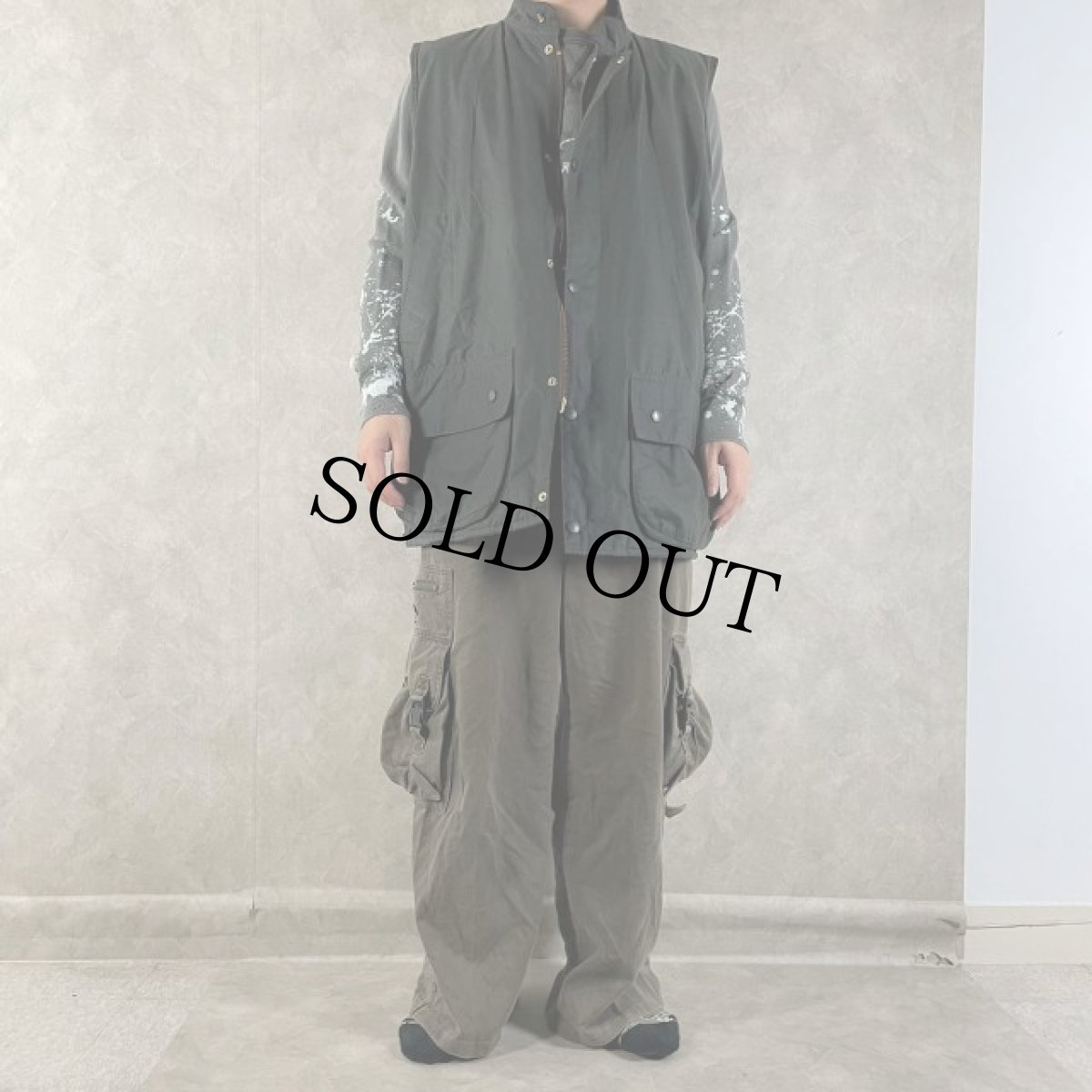 画像2: 90's Barbour ENGLAND製 "WESTMORLAND" 3ワラント (2)